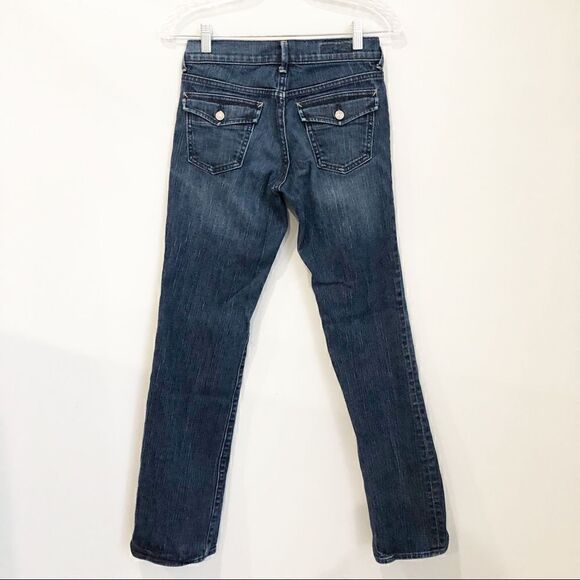 Banana Republic Urban Boot Cut Jeans Blue Women's Size 2 - Picture 2 of 5